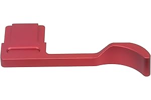 BITUBOL Metal Thumb Grip for Sony α7CII, α7CR, Alpha 7CII, ILCE-7CII, A7CR Digital Camera, Hot Shoe, Thumb Grip, Accessories (Red)