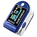 Price comparison product image niceEshop(TM) Finger Pulse Oximeter Finger Oxygen Meter with Pulse Rate Monitor LED Display, Blue