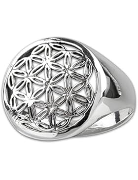 Ring Blume des Lebens Lebensblume Keltischer 925er Silber Schmuck Fingerring Silberring 5621
