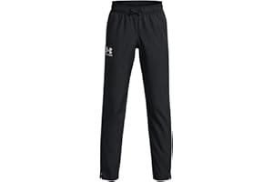 Under Armour Boys Ua Sportstyle Woven Pants, Black, YLG
