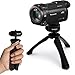 Produktbild igadgitz PT310 Schwarz Kompaktes Dreibeiniges Mini-Tischstativ und Griff Stabilisator für Panasonic HC-V130EB-R, HC-V160EB-K, V250EB-K, V270EB-K, V770EB-K, HC-X1000E, SD60, V720, X920 HD Videokameras