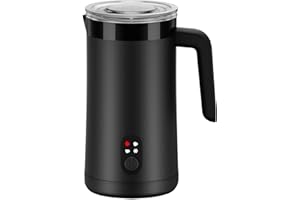 ‎OVETEDOT Ovetedot Milchaufschäumer, Milchaufschäumer Elektrischer 4-in-1 für Heißen und Kalten Milchschaum