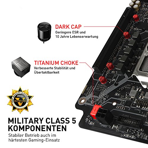 MSI 9S6-B91211-006-956-B907-102 Aegis Ti3 VR7RD SLI-006DE Desktop PC (Intel Core i7-7700K, 2000GB Festplatte, 32GB RAM, Geforce GTX 1070, Win 10 Home) schwarz - 17