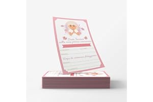 PRINTSERVIS 20 Biglietti Inviti Festa della prima Prima Comunione bimbo/bimba, Grafica a Scelta, personalizzabili con Nome, Data e Luogo (Bimba Cappelli Biondi)