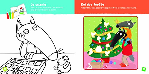 P'tit Loup - Cahier d'activités spécial Noël