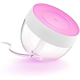 Philips Hue White and Color Ambiance Iris Lampada da Tavolo Smart Led , Bluetooth, Dimmerabili, LED Integrato, 8 W, Bianca