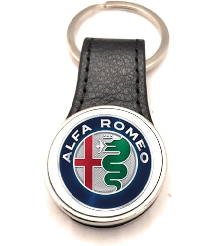 Porte Clé ALFA ROMEO Métal Giulietta Giulia Brera Stelvio Mito 159 147 156 - Équipement Auto