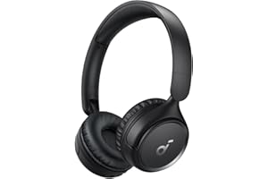 Soundcore Auriculares Inalámbricos Bluetooth Diadema H30i, Diseño Plegable, Graves Puros, 60H de Reproducción, Bluetooth 5.3, Ligeros y Cómodos, Conectividad de App, Conexión Multipunto