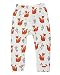Zhuannian Baby Boys Girls Cartoon Animal Print Elastic Waist Harem Pants (12-18months, Orange)