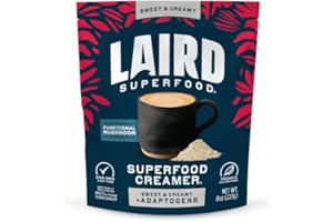 GENERIC Laird's Vegan, Gluten Free Superfood Creamer with Functional Mushroom, Sweet & Creamy 227g