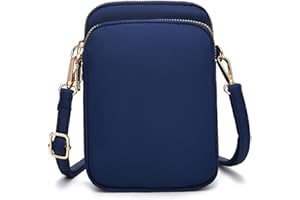 DuoLmi Crossbody Bags for Women, Waterproof Phone Pouch Wrist Bag Zipper Phone Bag Small Handbag Crossbody Shoulder Bag Compatible with iPhone 15 Pro Max/15/14/13/12/11 Samsung Galaxy S23 S22…