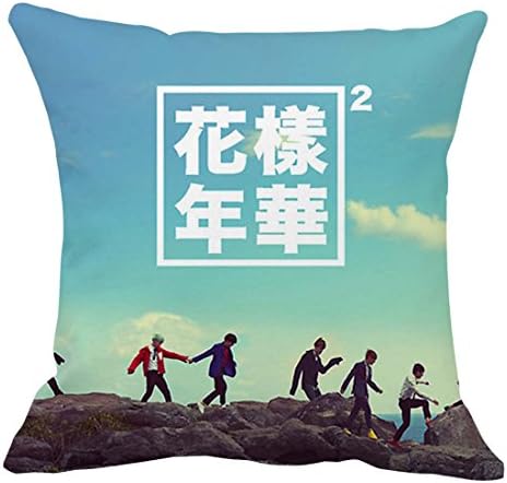 Bts Papillon Pillow Case (Size 18x18 inch)