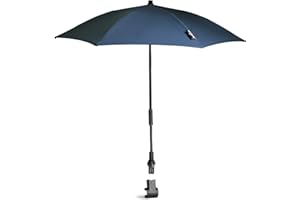 Babyzen Ombrelle YOYO, Bleu Marine - Protection UPF 50+ - Compatible avec le pack nouveau-né 0+, la nacelle, le pack couleur 6+ et le siège auto