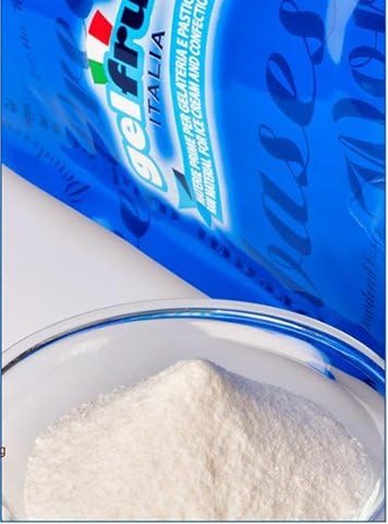 Gelfruit Biancamix - Powder base Ingredient for Creamy Ice cream - Suitable for the Preparation of all Tastes - 1Kg 100% Milk powder