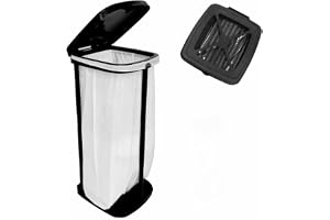 Tagtight Vikbar 13 gallon hopfällbar papperskorg – soptunna inomhus/utomhus för camping, fester, hem och evenemang