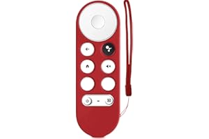 BIIULHCI Etui na pilot zdalnego sterowania do Google Chromecast 2020 4K / Chromecast 2022 HD etui, antypoślizgowe silikonowe etui ochronne, osłona pilota zdalnego sterowania do akcesoriów TV