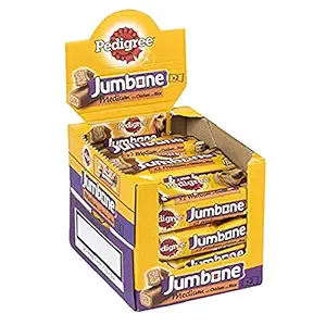 Sheba Pedigree Jumbone Treat for Adult Dog, (Chicken & Rice) 12 Packs (12x200g)