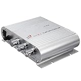 Incluye amplificador etapa de potencia de 200w