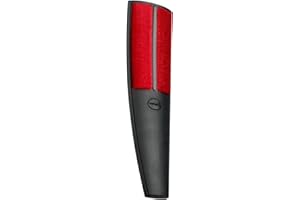 WENKO Brosse pour textiles Flexus - pour les meubles, Polypropylène, 6.5 x 24.5 x 3 cm, Noir