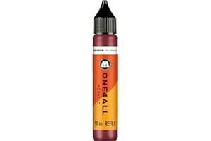 Molotow ONE4ALL - Tinta de recambio para rotulador permanente, color rojo burdeos 30 ml