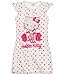 Hello Kitty Baby Girls' Nightie -  White - weiß/rosa Punkte - 18-24 months