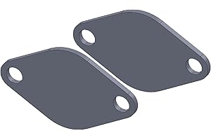 M.A.D MYLDAN AUTO DESIGN - Placa Ciega para VW 1.2 1.4 1.9 2.0 TDI Lupo Bora Polo Golf T4 T5 Caddy (3 mm) Acero Chapado