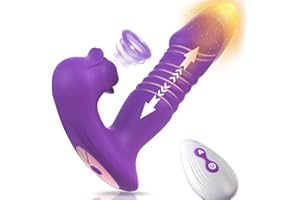 JR JOURLOVE Consoladores.. para Mujer con 10X10 modos Estimulador,Vibración & Succionador de Clítoris Femenino,Vibradorador Mujer Juguetes Eróticos 100% impermeable,masaje para relajar