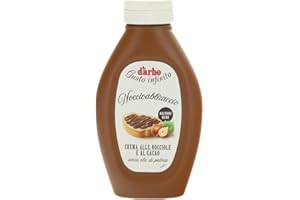 Darbo, Crema Noccioabbraccio, Crema Spalmabile alle Nocciole e al Cacao, Ideale per Pane, Gelato e Dolci, Senza Olio di Palma, Cioccolato Spalmabile, Pratico Dispenser, Confezione da 320 g