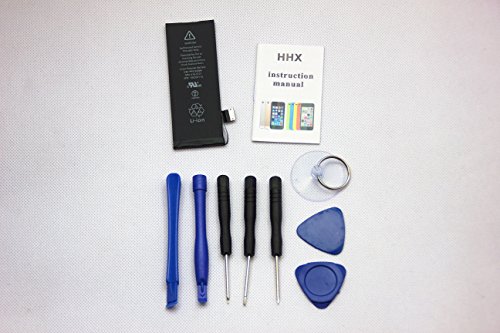 HHX 3,8 V 1560 mAh Li-Ion Batterie interne Kit pour iPhone 5S withtools inclus + sans iPhone 5sfilm