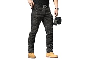 Gafutozm Apexcargo Pantalon Tactique Moto GID, 2025 Confortable Stretch Imperméable Anti-Déchirure Pantalon De Travail avec 10 Poches