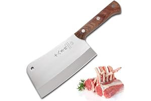 SHI BA ZI ZUO Coltello da macellaio mannaia per carichi pesanti per tagliare le ossa Robusto coltello da cucina