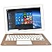 Produktbild NINETEC Ultratab 10 Pro Convertible Tablet PC 2in1 Windows 10 + Android Ultradünnes Vollaluminium Gehäuse Gold