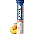 Fast&Up Reload – Peach Ice Tea Flavour – 20 Effervescent Tablets – Instant Electrolytes for Rapid Hydration & Energy - Added Vitamin C & B12 for Performance, Wellbeing, Travel & Recovery –Vegan
