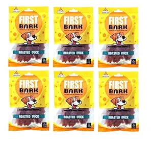 First Bark Roasted Duck Flavor Food 6 Pack Combo Set 70g for Dogs