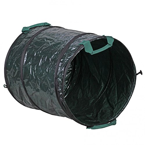 3x VAVIDA Pop Up Gartensack Laubsack Rasensack Gartenabfallsack Abfallsack 160L - 4