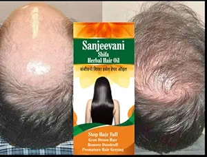 Sanjeevani Shifa Herba hair oil for remove Dandruff, Hair fall and grow dense Damage Repair & Dandruff Cure With Ancient Vedic & Modern Herbs