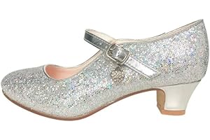 LA SENORITA La Seno Rita Princess Glitter ELSA Frozen Spanish Flamenco Shoes