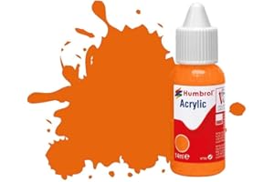 Humbrol Db0018 Peinture Acrylique NO18 Orange