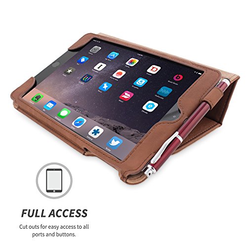 iPad Mini 4 Hülle (Braun), Snugg – Smart Case mit lebenslanger Garantie + Sleep / Wake Funktion - 6