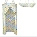 Produktbild 1/pc Duschvorhang Runde Polyester Wärmedämmung verdickte doppelte Reißverschluss-Hanging (D100 * L200cm)