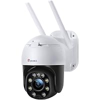 PTZ Überwachungskamera Aussen WLAN, Ctronics Dome IP Kamera Outdoor 1080P, Intelligente Menschliche Erkennung…