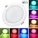 Produktbild Mi Licht Dimmable LED Downlight 2.4G RGB + CCT 15W 1200lm IP54 Wasserdichtes Loch 175-180mm DownLights AC86-265V Runde Wiederaufgewandeltes Licht für Badezimmer