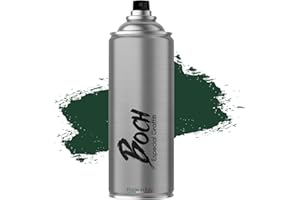 SPSIL Pintura Spray Graffiti 400ml, Pintura Spray Pared (Verde Musgo Mate 6074, Paquete de 1), Envío desde España