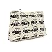 Pink Lining Wash Bag - Black Cabs