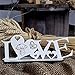 Produktbild Deko Aufsteller LOVE mit Herzen und Motiv « PILZ » Größe ca. 20 x 8 cm - Dekoration Schild Home Accessoires - Liebe Herz Pilze Herbst