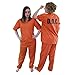 Produktbild The Cosplay Company Orange or Beige Ladies Prison Suit (Large/orange) by The Cosplay Company