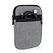 Produktbild gk line Schutzhülle für eBook Reader Tasche Etui Neopren Case Reißverschluss grau für max. Abmessungen von 180 x 120 mm