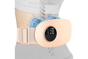 KOURIC Cuscinetti di calore per il sollievo xing, Cuscinetti di calore per il sollievo dal dolore alla schiena, ﻿ Fascia Riscaldante Schiena cintura riscaldante per schiena heating con 3 Livelli di Calore