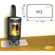Edelstahl Kaminbodenplatte Funkenschutz Edelstahl Ofen Kaminofen Kamin