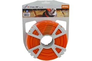 Stihl 00009302339 Filo per falciatura Rotondo, Ø 2,4 mm x 41 m, Colore: Arancione